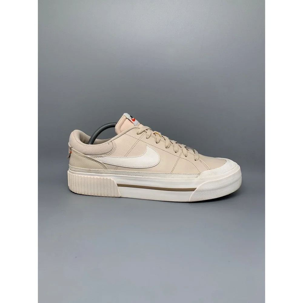 Nike Court Legacy Lift Sanddrift‎ Shoes DM7590-200 Women's Sz 12
